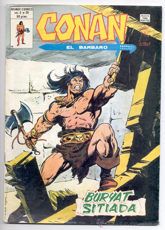 C&oacute;mics: CONAN - VOL.2 N&ordm; 39 - &rdquo;BURYAT SITIADA&rdquo; - VERTICE. - Foto 1