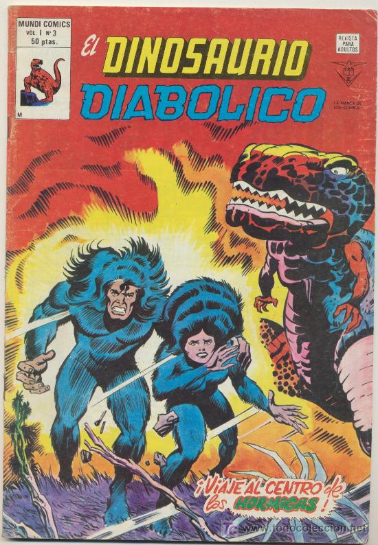 C&oacute;mics: El Dinosaurio Diab&oacute;lico vol. 1 n&ordm; 3. - Foto 1