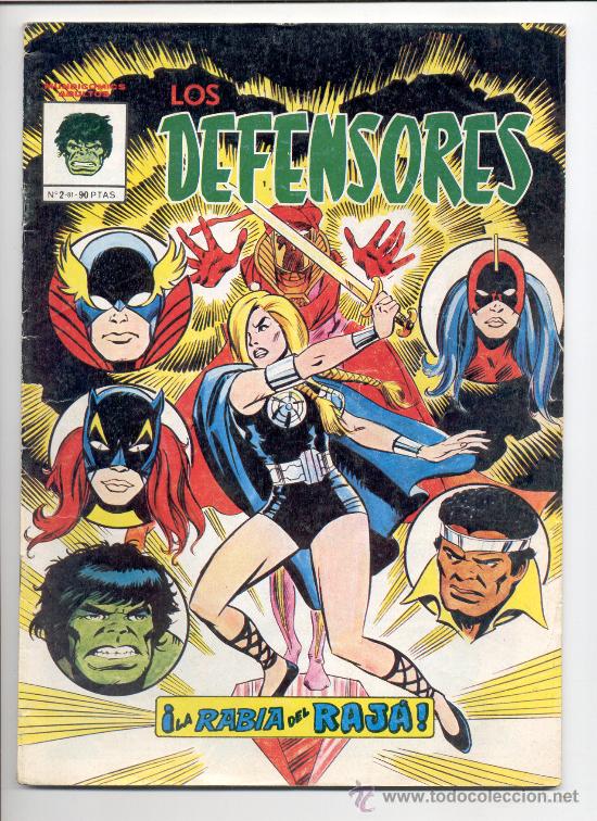 C&oacute;mics: LOS DEFENSORES - N&ordm; 2 - &rdquo;&iexcl;LA RABIA DEL RAJ&Aacute;!&rdquo; - VERTICE. - Foto 1