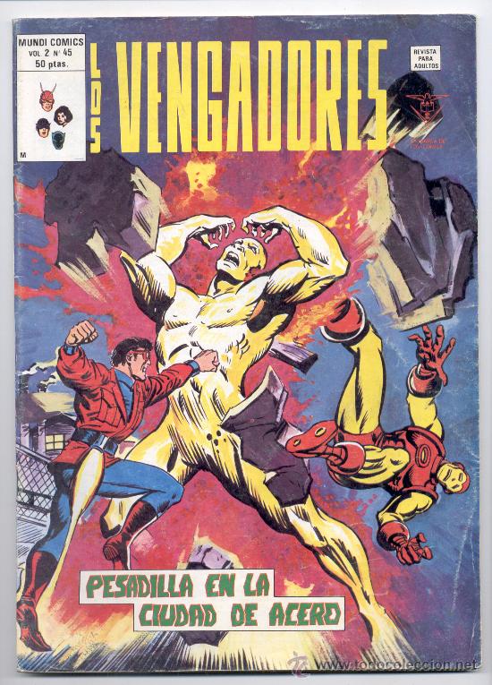 C&oacute;mics: LOS VENGADORES - VOL.2 N&ordm; 45 - VERTICE. - Foto 1