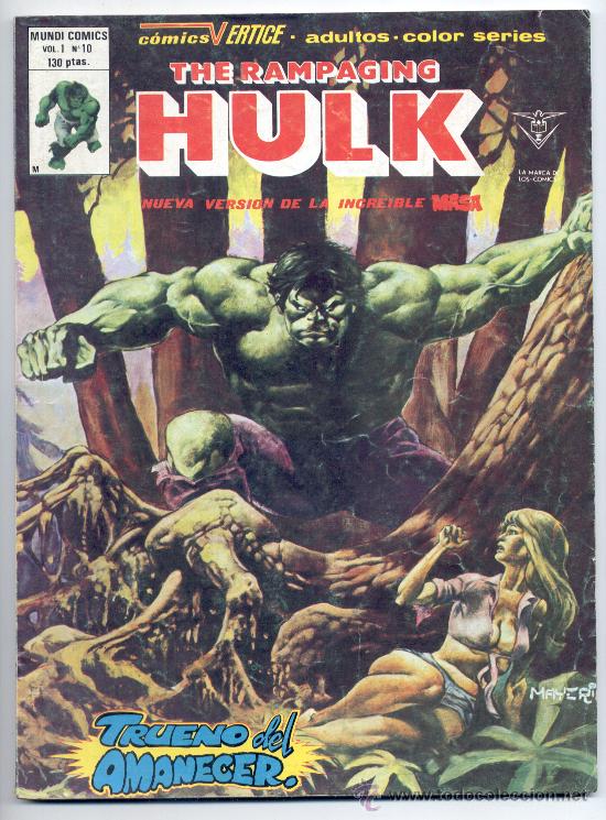 C&oacute;mics: THE RAMPAGING HULK - VOL.1 N&ordm; 10 - VERTICE. - Foto 1