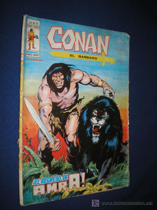 C&oacute;mics: CONAN EL BARBARO VOL. 2 N&ordm; 30 - VERTICE - Foto 1