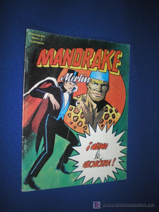 C&oacute;mics: MANDRAKE. MERLIN EL MAGO N&ordm; 2 - VERTICE - Foto 1