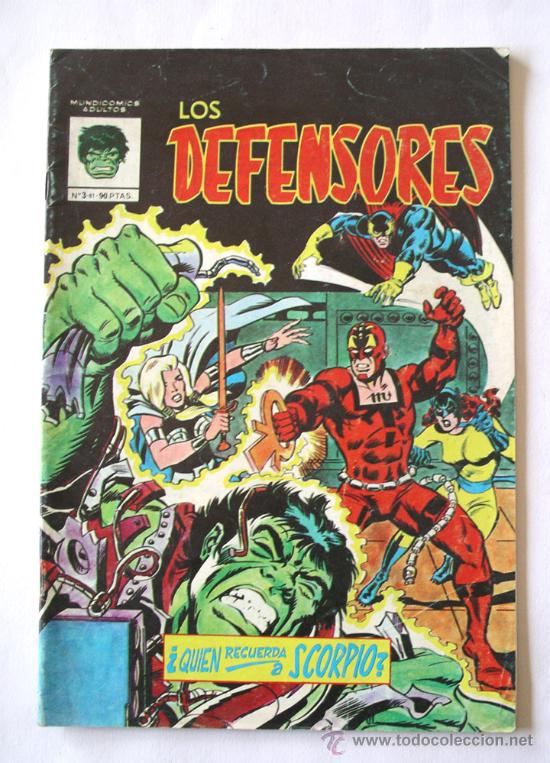 C&oacute;mics: n&ordm; 3 Los Defensores, a&ntilde;o 81 - Foto 1