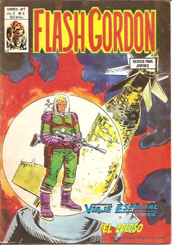 C&oacute;mics: FLASH GORDON VOLUMEN 2 N&ordm; 6 EDICIONES VERTICE - Foto 1