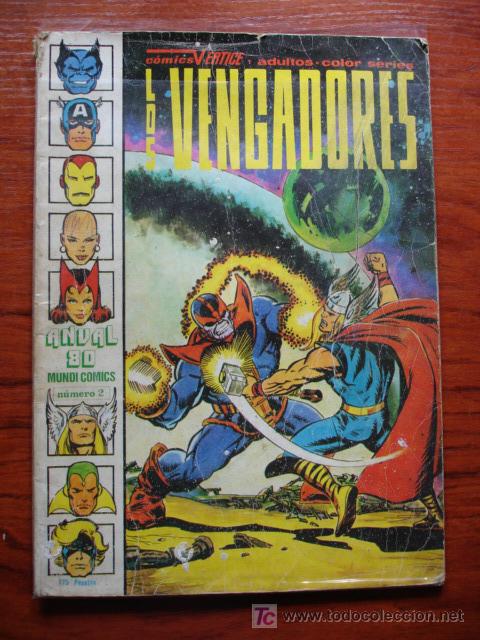 C&oacute;mics: LOS VENGADORES ANUAL 80 N&ordm; 2 VERTICE . - Foto 1