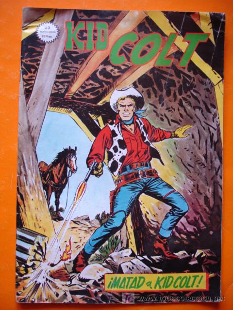C&oacute;mics: KID COLT N&ordm; 3 VERTICE &iexcl;MATAD A KID COLT! - Foto 1