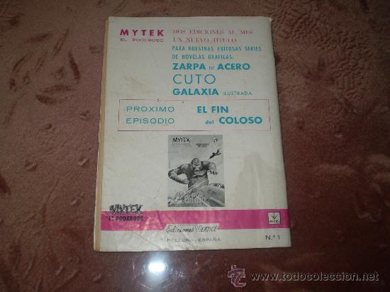 C&oacute;mics: Mytek el poderoso n&ordm; 1(Grapa) - Foto 2