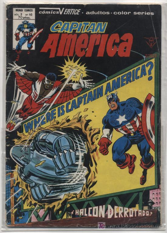 C&oacute;mics: Capit&aacute;n Am&eacute;rica vol. 3 n&ordm; 40. - Foto 1