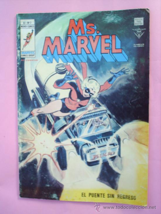 C&oacute;mics: Ms MARVEL NUMERO 3 V.1 MUNDI COMICS EDITORIAL VERTICE 1978 - Foto 1