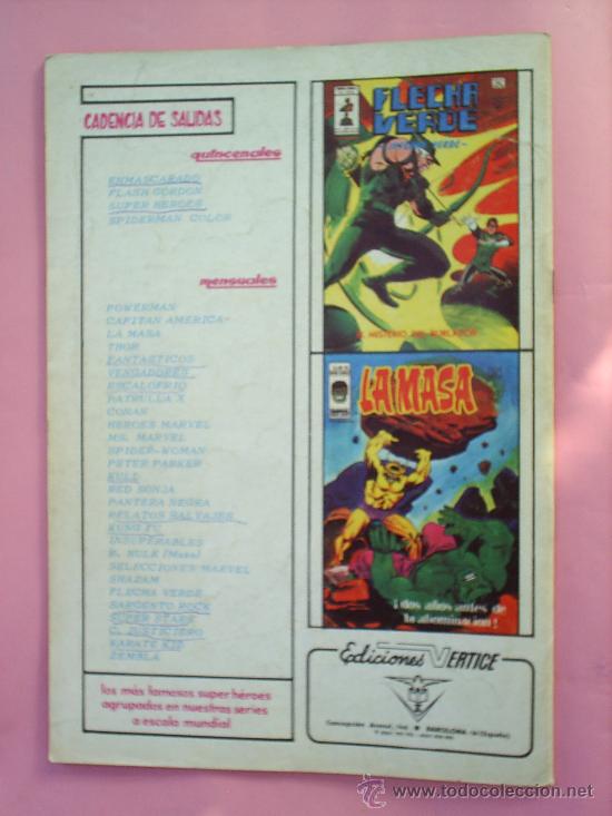 C&oacute;mics: Mr MARVEL NUMERO 7 V.1 MUNDI COMICS EDITORIAL VERTICE 1978 - Foto 2