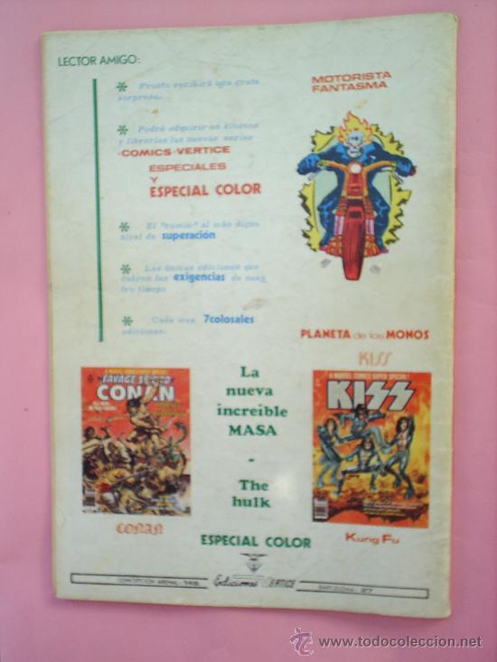 C&oacute;mics: Ms. MARVEL NUMERO 2 V.1 MUNDI COMICS EDITORIAL VERTICE 1978 - Foto 2