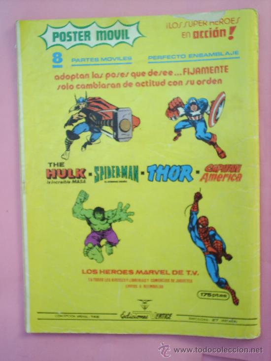 C&oacute;mics: COMICS VERTICE THE RAMPAGING HULK N.13 V.1,1980 - Foto 4