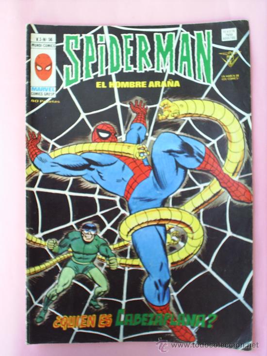 Cómics: SPIDER-MAN - NUMERO 56 V.3 MUNDI COMICS , EDITORIAL VERTICE 1978 - Foto 1 - 23531259