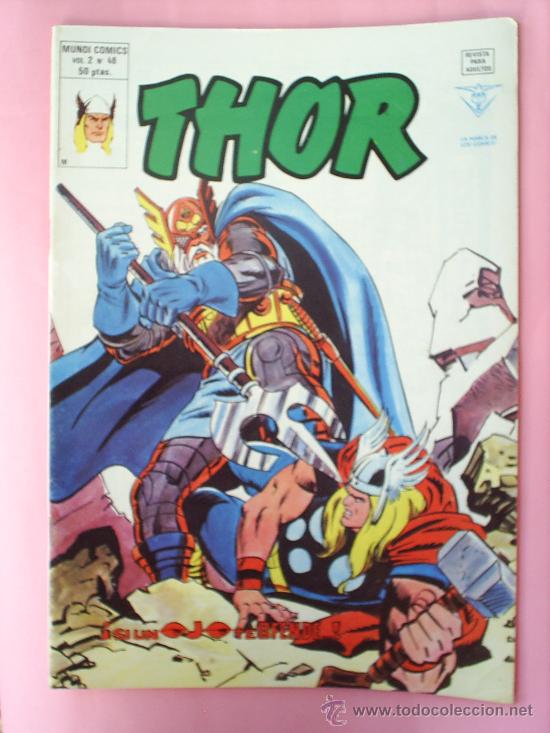 C&oacute;mics: THOR NUMERO 48 V,2 MUNDI COMICS , EDITORIAL VERTICE 1979 - Foto 1