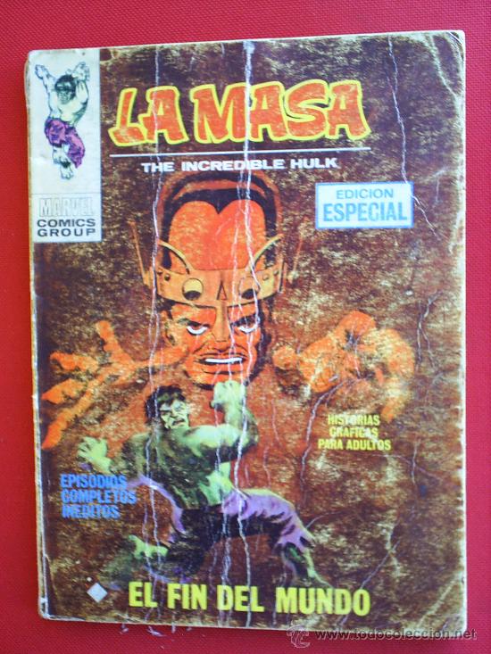 C&oacute;mics: EDICIONES INTERNACIONALES - N.7 LA MASA , EDICION ESPECIAL , VERTICE 1969 MARVEL COMICS GROUP - Foto 1