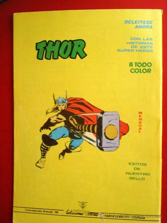 C&oacute;mics: CAPITAN MARVEL , NUMERO 60 V.2, MUNDI COMICS 1979 , EDITORIAL VERTICE - Foto 2