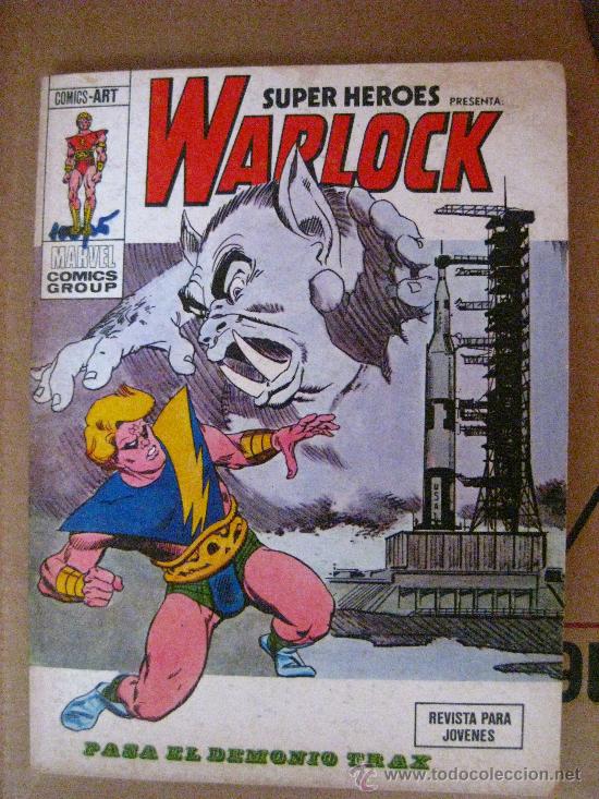 C&oacute;mics: SUPER HEROES VERTICE VOL 1 N&ordm; 5 WARLOCK - Foto 1