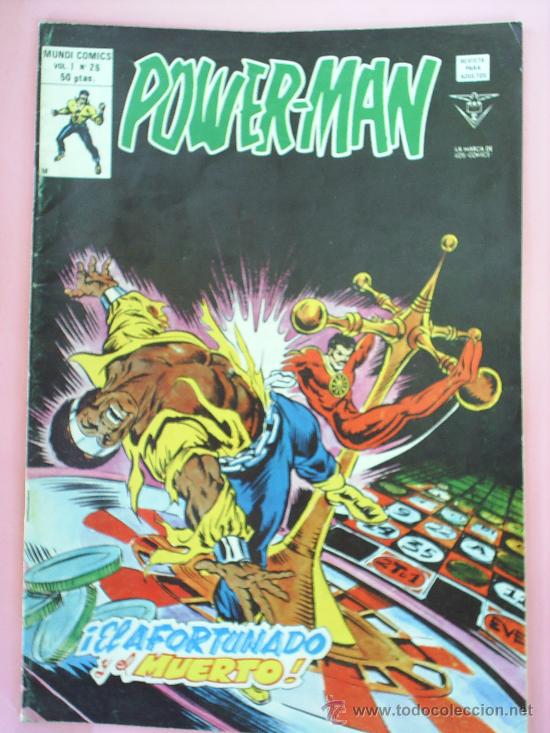 C&oacute;mics: power-man n.26 v.1 1978 , mundi comics , vertice - Foto 1