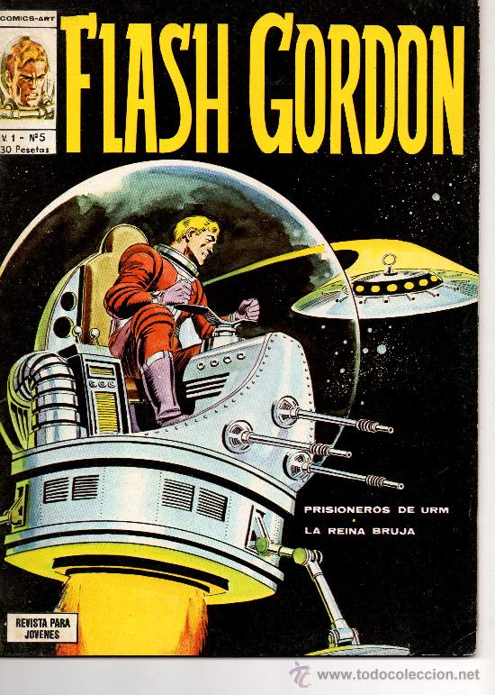 C&oacute;mics: FLASH GORDON V 1 N&ordm; 5 DE VERTICE - Foto 1
