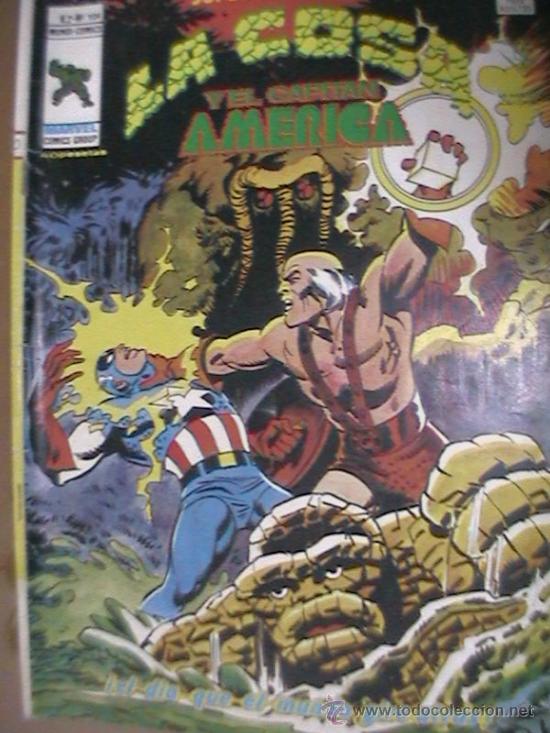 C&oacute;mics: la cosa y capitan america n&ordm; 104 - Foto 1