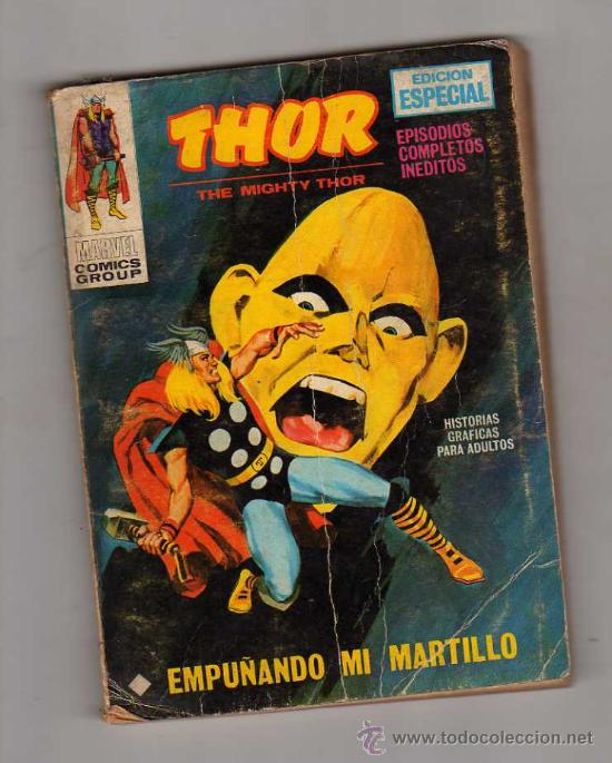 C&oacute;mics: (M-1) THOR, EDICION ESPECIAL, EMPU&Ntilde;ANDO MI MARTILLO, NUM.    - EDICIONES VERTICE - Foto 1