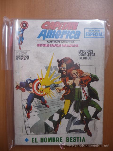 C&oacute;mics: CAPIT&Aacute;N AM&Eacute;RICA. VOL 1. V&Eacute;RTICE. N&ordm; 8 ( 25 PTAS) - Foto 1