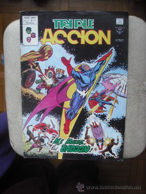 C&oacute;mics: TIPLE ACCION  VOLUMEN 1 NUMERO 17 - Foto 1