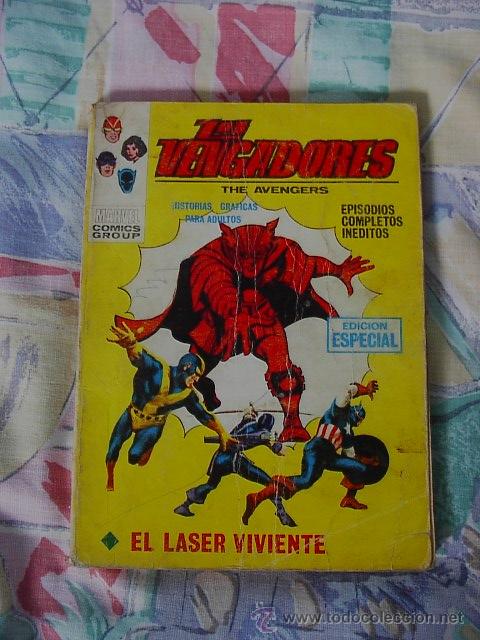 C&oacute;mics: Los vengadores, El laser viviente, n&ordm; 15, Marvel - Foto 1