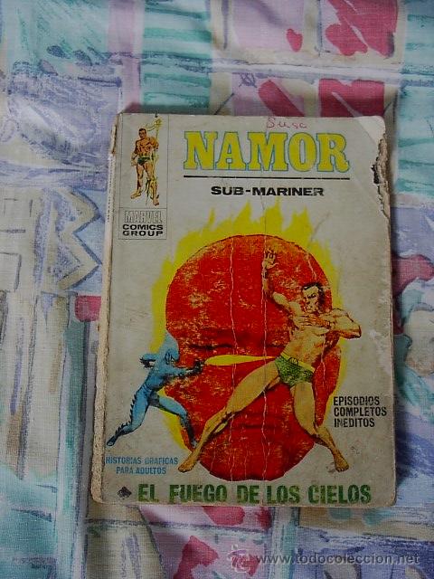 C&oacute;mics: Namor, Sub mariner, El fuego de los cielos, Marvel - Foto 1