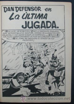 C&oacute;mics: DAN DEFENSOR. N&ordm; 20. LA &Uacute;LTIMA JUGADA. EDICI&Oacute;N ESPECIAL. 128 P&Aacute;G. - Foto 2