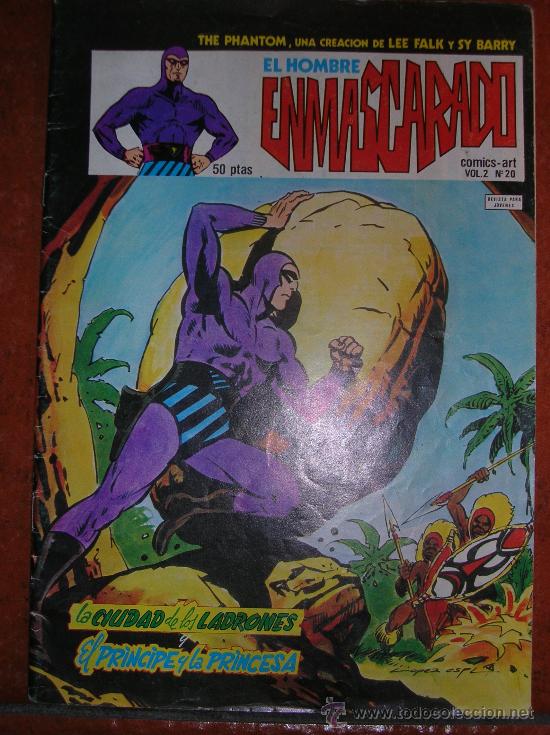 C&oacute;mics: EL HOMBRE ENMASCARADO V-2 N&ordm; 20 - Foto 1
