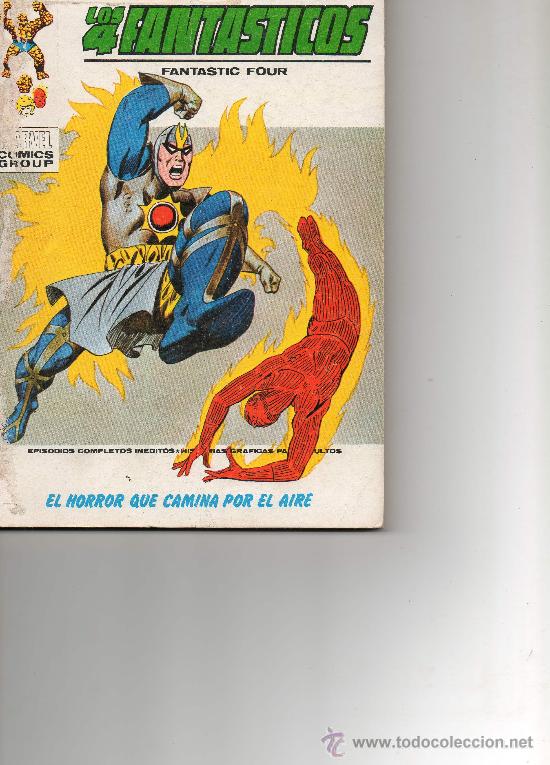 C&oacute;mics: LOS 4 FANTASTICOS N&ordm; 60 DE VERTICE - Foto 1