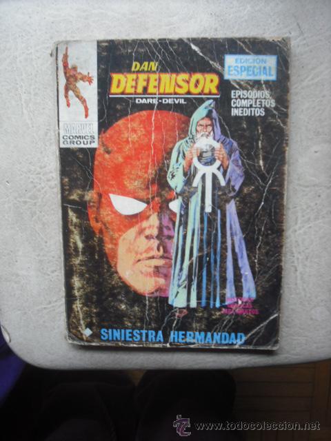 C&oacute;mics: DAN DEFENSOR - SINIESTRA HERMANDAD  - EDICIONES  VERTICE N&ordm; 31 - 25 PTS - Foto 1