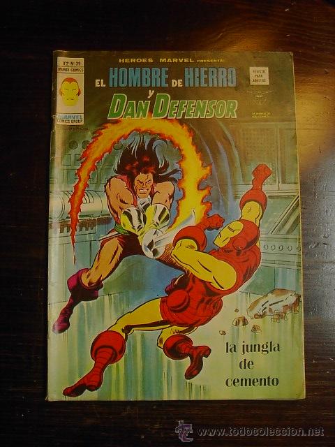 C&oacute;mics: El hombre de hierro y Dan Defensor, v,2, n&ordm; 39 - Foto 1