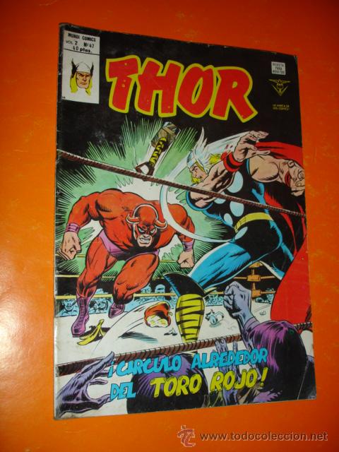 C&oacute;mics: THOR VOL. 2. N&ordm; 47 &iexcl; CIRCULO ALREDEDOR DEL TORO ! VERTICE . - Foto 1