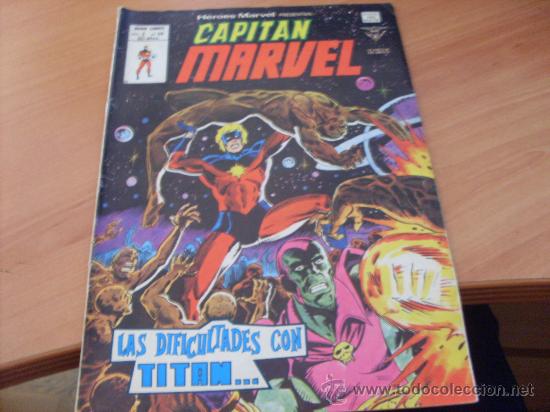 C&oacute;mics: CAPITAN MARVEL HEROES MARVEL V.2 N&ordm; 59 VOL 2 ( ORIGINAL ED MARVEL 50 PTAS) (COB21) - Foto 1