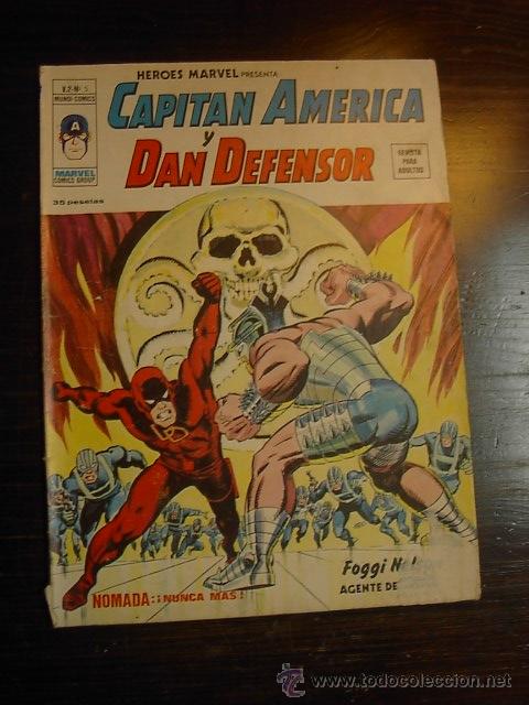 C&oacute;mics: Capitan America y Dan Defensor, v.2, n&ordm; 5 - Foto 1