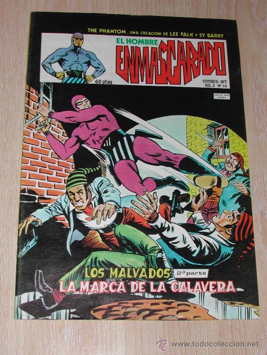 C&oacute;mics: VERTICE - El Hombre Enmacarado - Comics - Art - Vol. 2 - N&ordm;. 36 - Foto 1