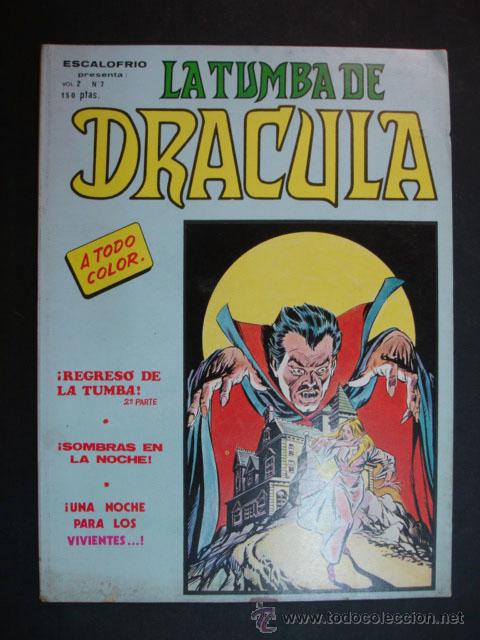 C&oacute;mics: LA TUMBA DE DRACULA. (VOL 2, N&ordm; 7). 1981. - Foto 1