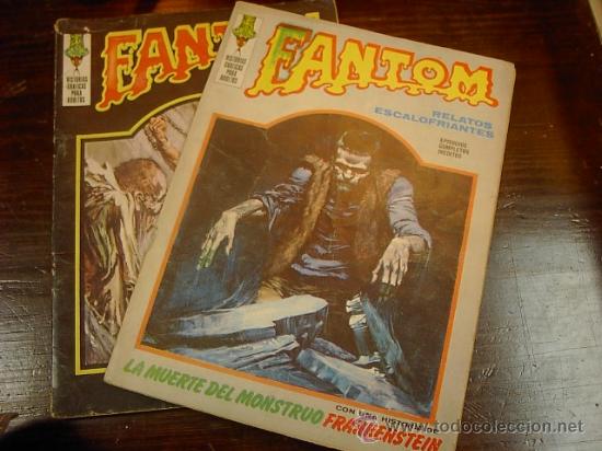 C&oacute;mics: Fantom, Ed. Vertice, 1972, numeros 7 y 22. 15 euros cada uno - Foto 1