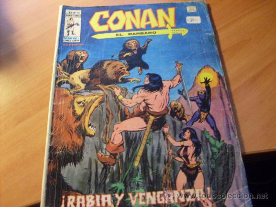 C&oacute;mics: CONAN EL BARBARO VOL 2 N&ordm; 29 ( ORIGINAL ED. VERTICE 40 PTAS ) (COM2) - Foto 1