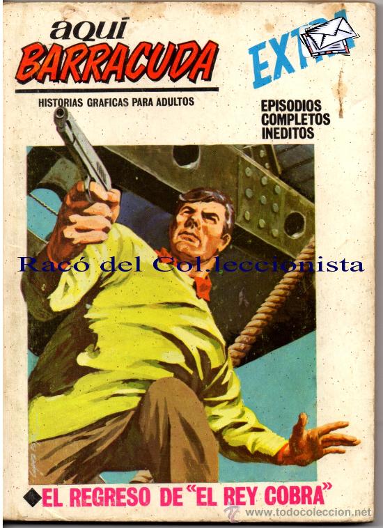 C&oacute;mics: VERTICE: AQUI BARRACUDA N. 16. EL REGRESO DE EL REY COBRA - Foto 1