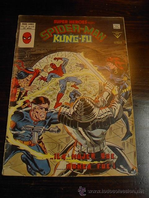C&oacute;mics: Mundi-Comics, Spiderman y Kun-fu, v.2  n&ordm; 113 - Foto 1