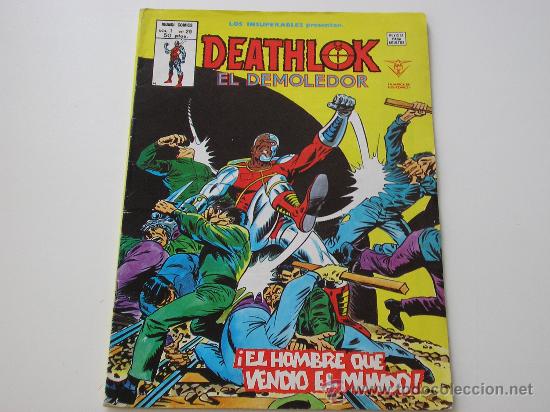 C&oacute;mics: LOS INSUPERABLES. DEATHLOCK EL DEMOLEDOR. V 1. N&ordm; 29 - Foto 1