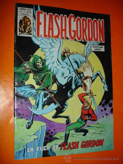 C&oacute;mics: FLASH GORDON . LA FUGA DE FLASH GORDON N&ordm;38 VERTICE . - Foto 1