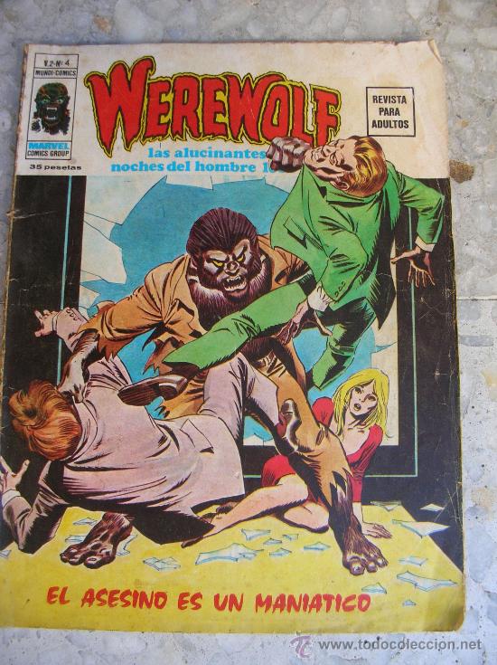 C&oacute;mics: WEREWOLF V-2 N&ordm; 4 - Foto 1