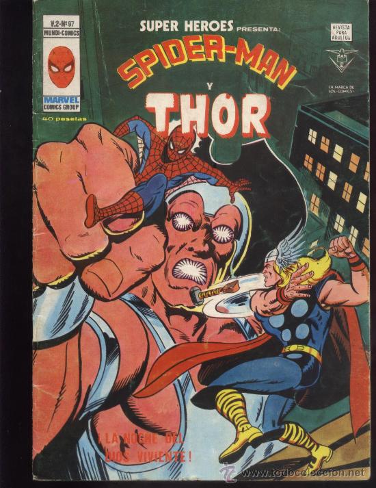C&oacute;mics: SUPER HEROES V-2 N&ordm; 97 - Foto 1