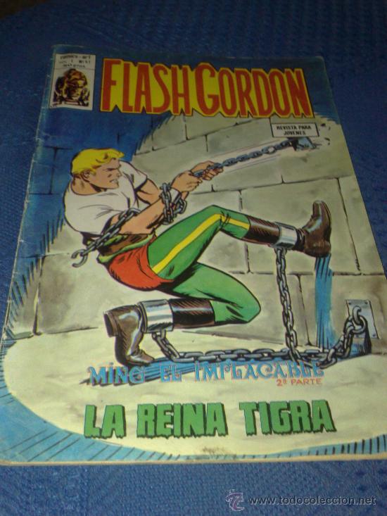 C&oacute;mics: COMIC FLASH GORDON 41. VERTICE LA REINA TIGRA 1979 - Foto 1