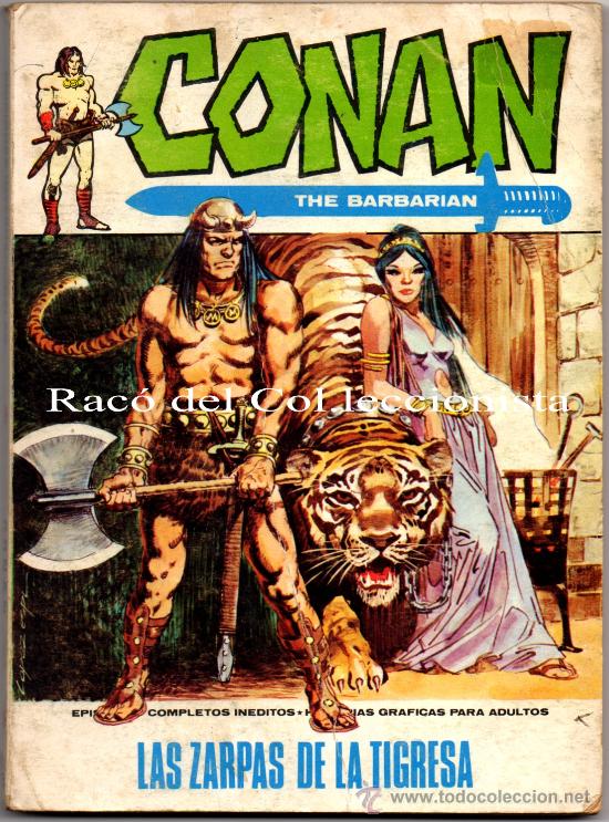 C&oacute;mics: VERTICE V.1 CONAN N. 3 TITULO: LAS ZARPAS DE LA TIGRESA - Foto 1